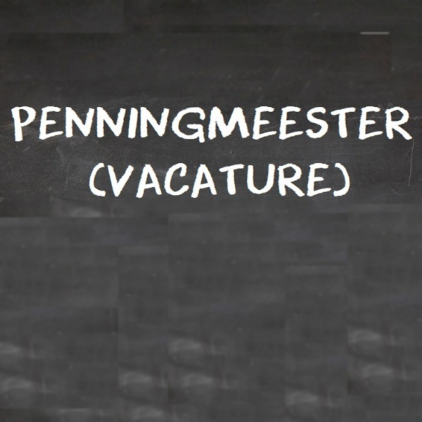 Vacature penningmeester